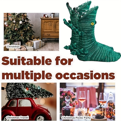 Cozy Knit Socks in Animal Designs