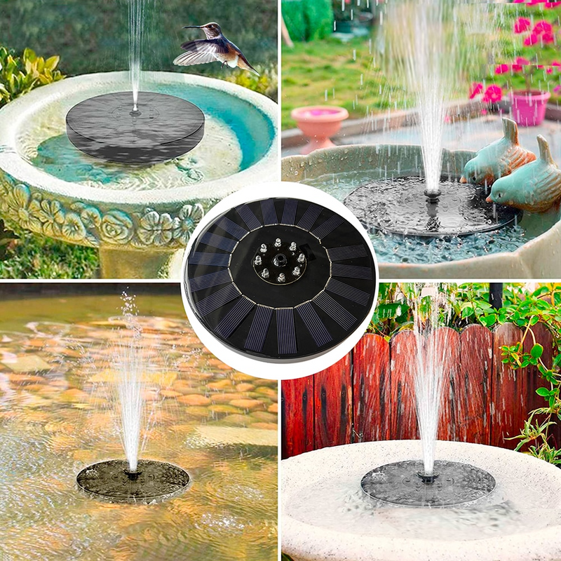 Solar-Powered Garden Fountain for Serene Outdoor Spaces