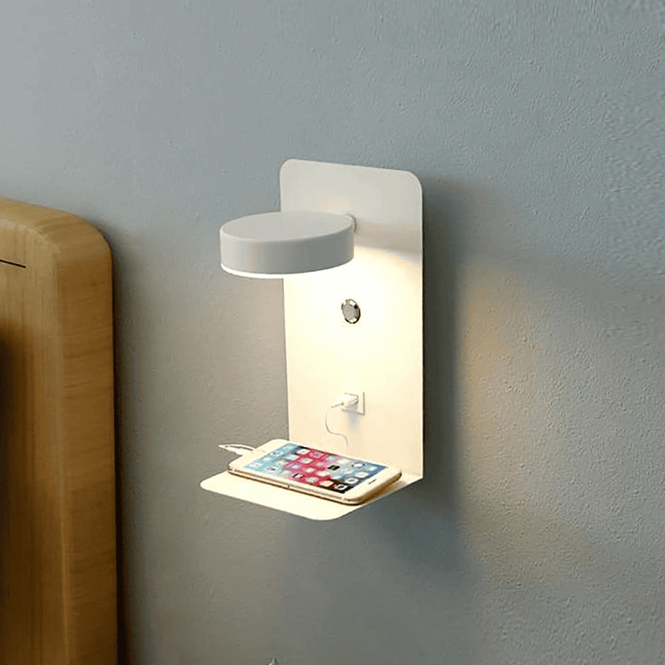 Stylish Comfort Warm Glow Nightstand Lamp