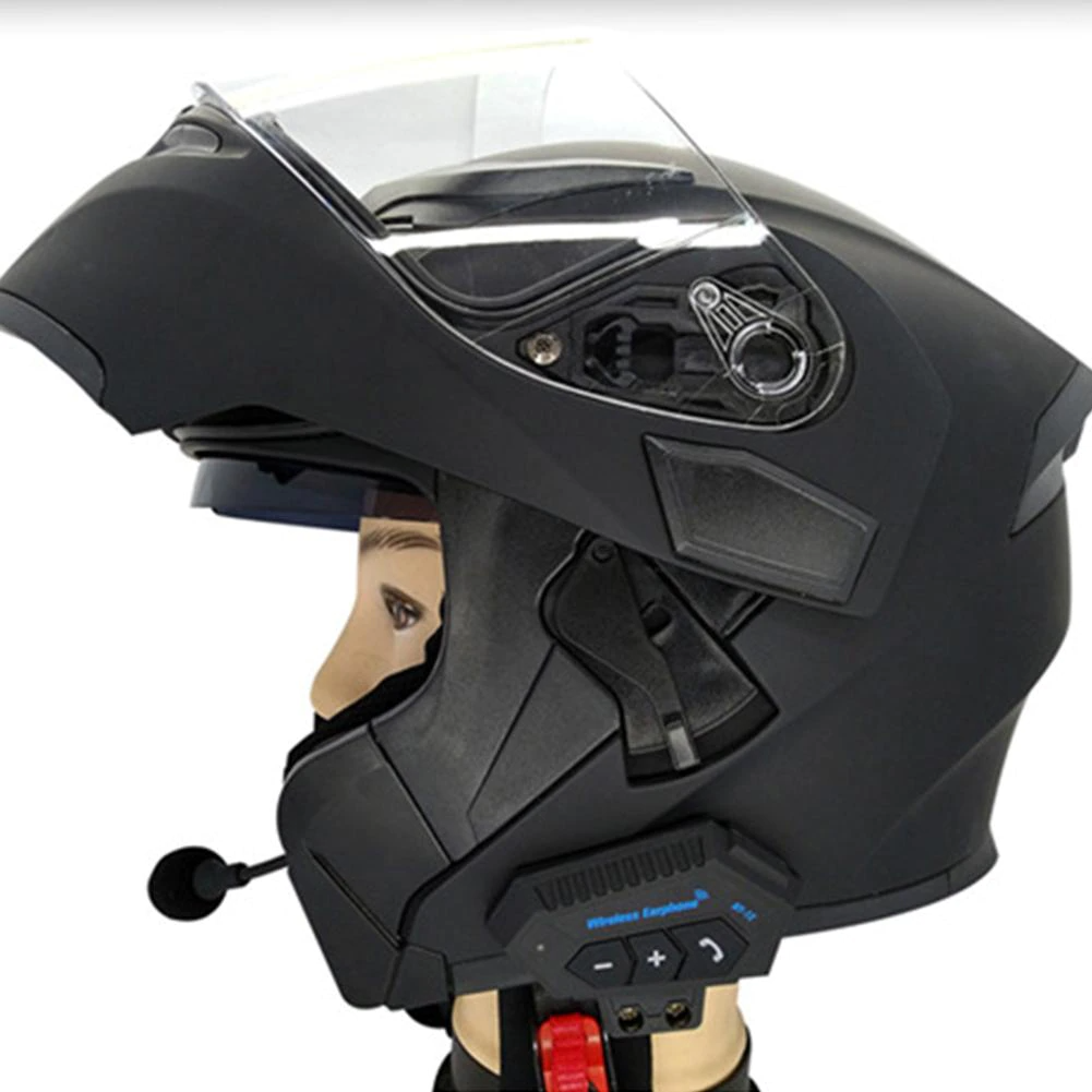 Wireless Bluetooth Headset for Motorcycle Helmet - Hands-Free Calling Kit
