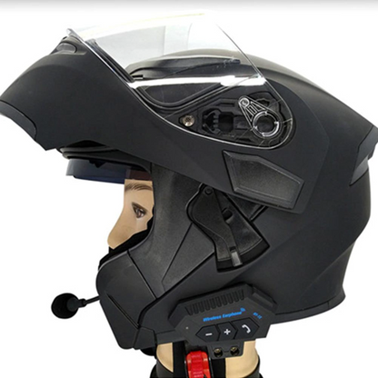 Wireless Bluetooth Headset for Motorcycle Helmet - Hands-Free Calling Kit