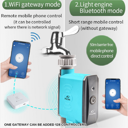 Smart Irrigation System Valve with WiFi Control