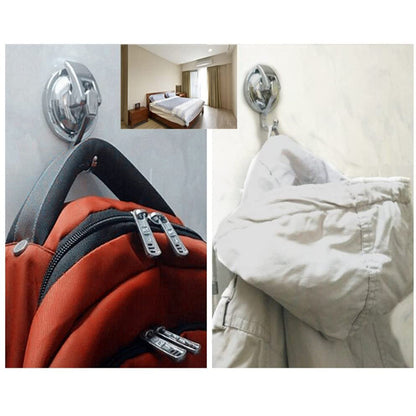 2-Pack Heavy-Duty Suction Cup Hooks for Vacuum Use