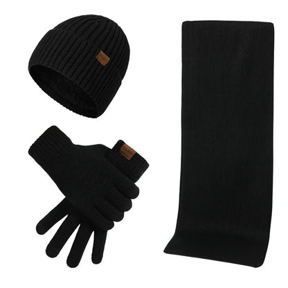 Trendy Winter Outfit with Beanie and Gloves – Taalita Style