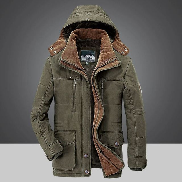 Winter Parka Jacket for Men - Warm and Cozy Outerwear