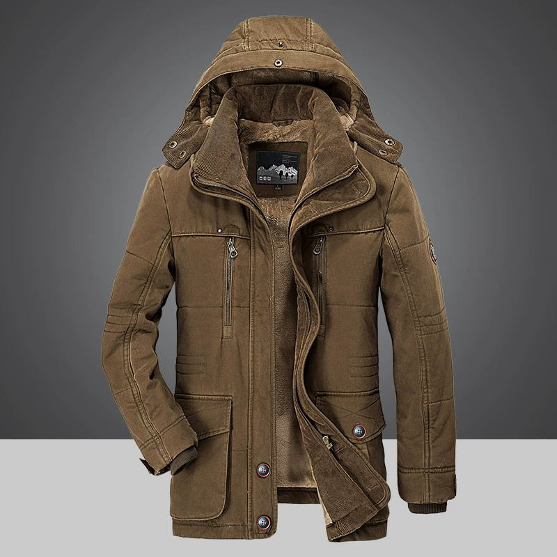 Winter Parka Jacket for Men - Warm and Cozy Outerwear