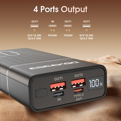 UltraPower 20,000 mAh Fast Charge Battery Pack with Digital Display