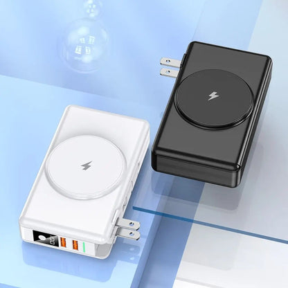 5-in-1 Power Bank with 15,000mAh Capacity and Fast Charging
