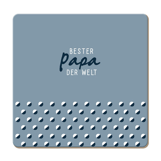 Cork Coasters for the Best Dad Ever