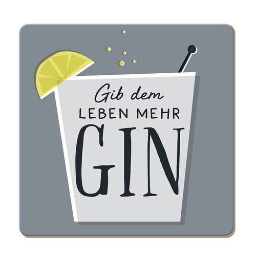 Cork Coaster for Gin Lovers - Add a Touch of Life
