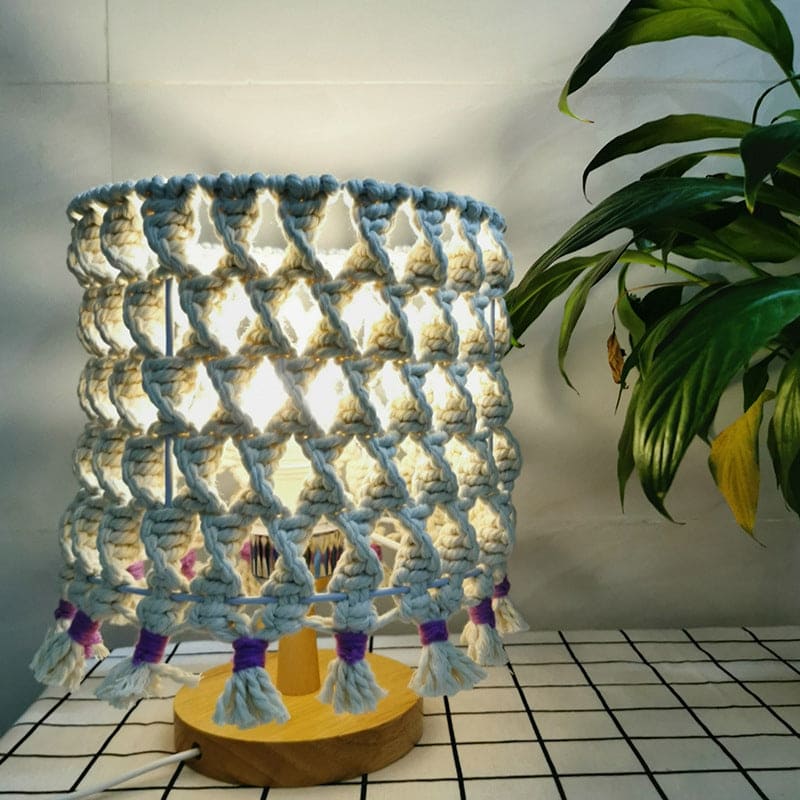 Rope Design Night Light for Home Decor