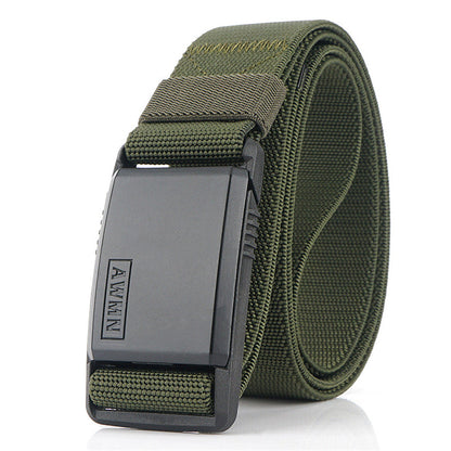 Adjustable Men's Belts with Metal Magnetic Closure