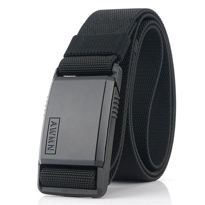 Adjustable Men's Belts with Metal Magnetic Closure