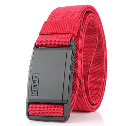 Adjustable Men's Belts with Metal Magnetic Closure