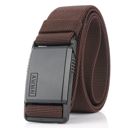 Adjustable Men's Belts with Metal Magnetic Closure