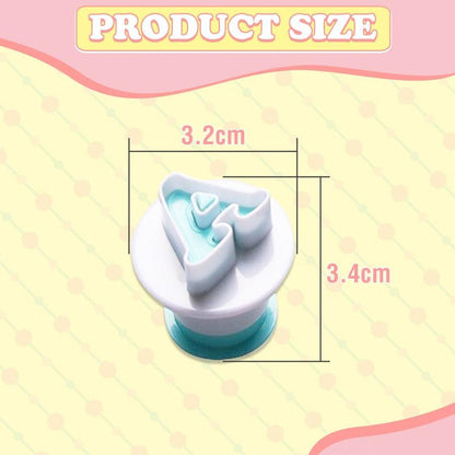 Plunger Cutter for Fondant - Alphabet Shapes
