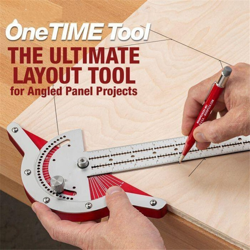 Versatile Angle Measuring Tool for Woodworking Projects