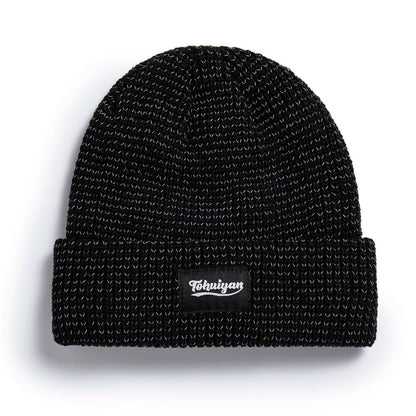 Beanie Hat with Reflective Design