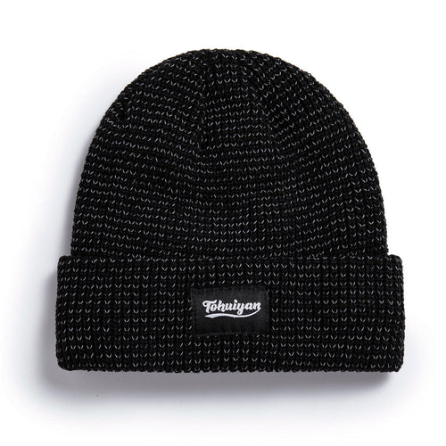 Beanie Hat with Reflective Design