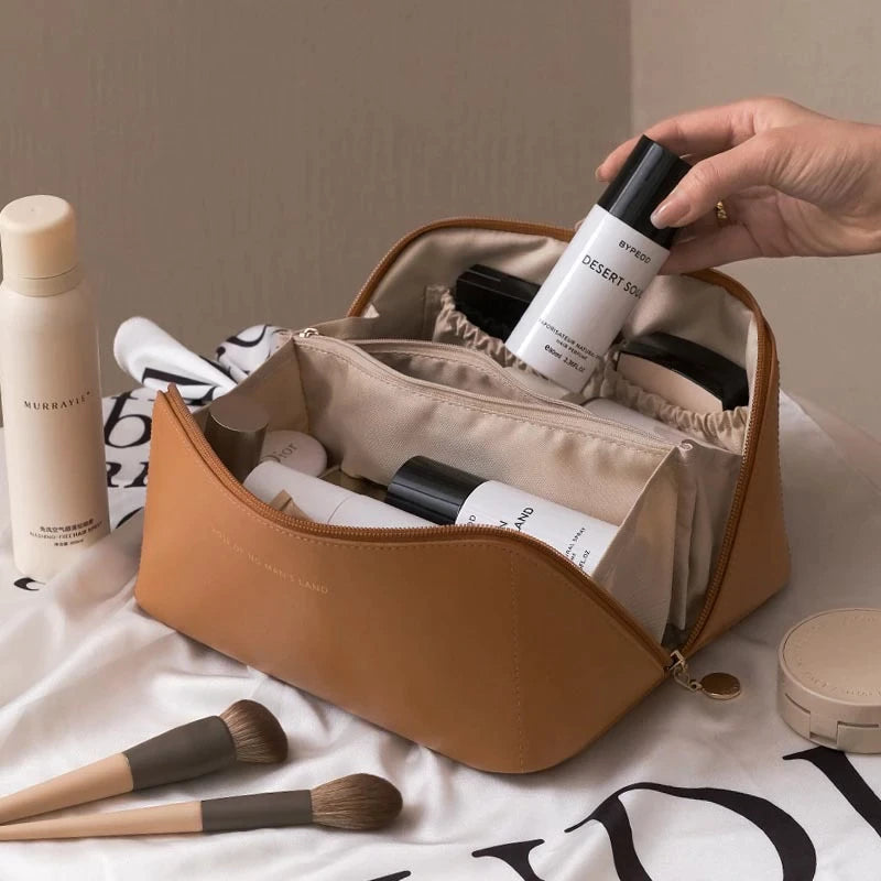 Chic Travel Makeup Organizer for Effortless Beauty