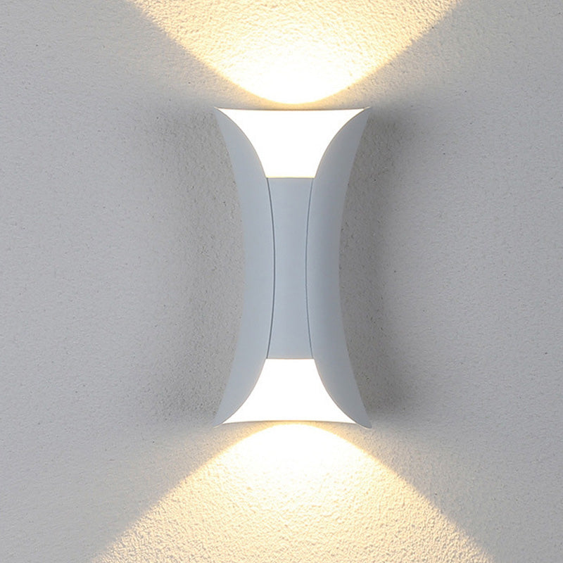 Outdoor Wall-Mounted LED Light Fixture for Exterior Spaces