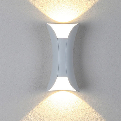 Outdoor Wall-Mounted LED Light Fixture for Exterior Spaces