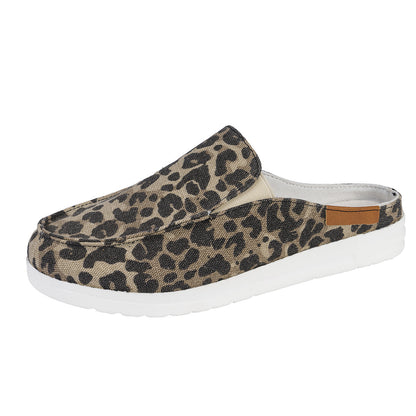 Leopard Print Slippers for Women – Lightweight and Cozy Footwear