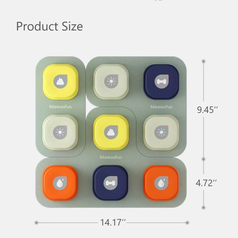 Interactive Communication Buttons for Dog Training