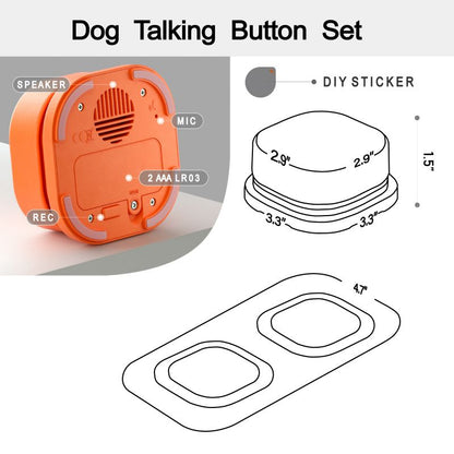 Interactive Communication Buttons for Dog Training