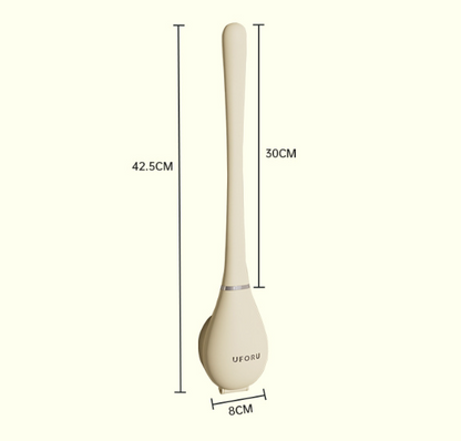 Flexible Silicone Toilet Brush for Contemporary Home Use