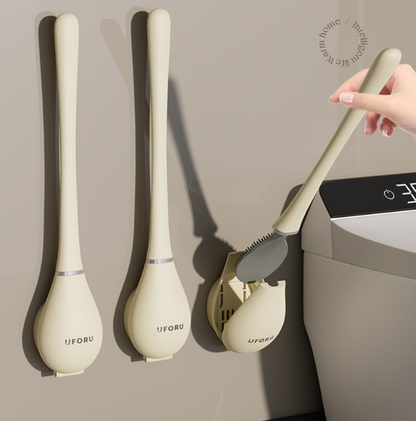 Flexible Silicone Toilet Brush for Contemporary Home Use