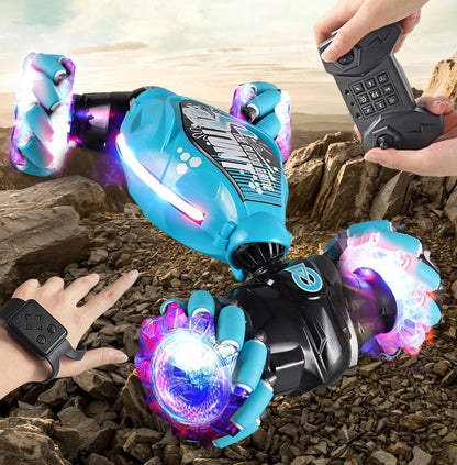All-Terrain Stunt Vehicle with Extended Playtime