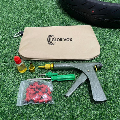 QuickFix Tubeless Tire Repair Kit for Hassle-Free Travel