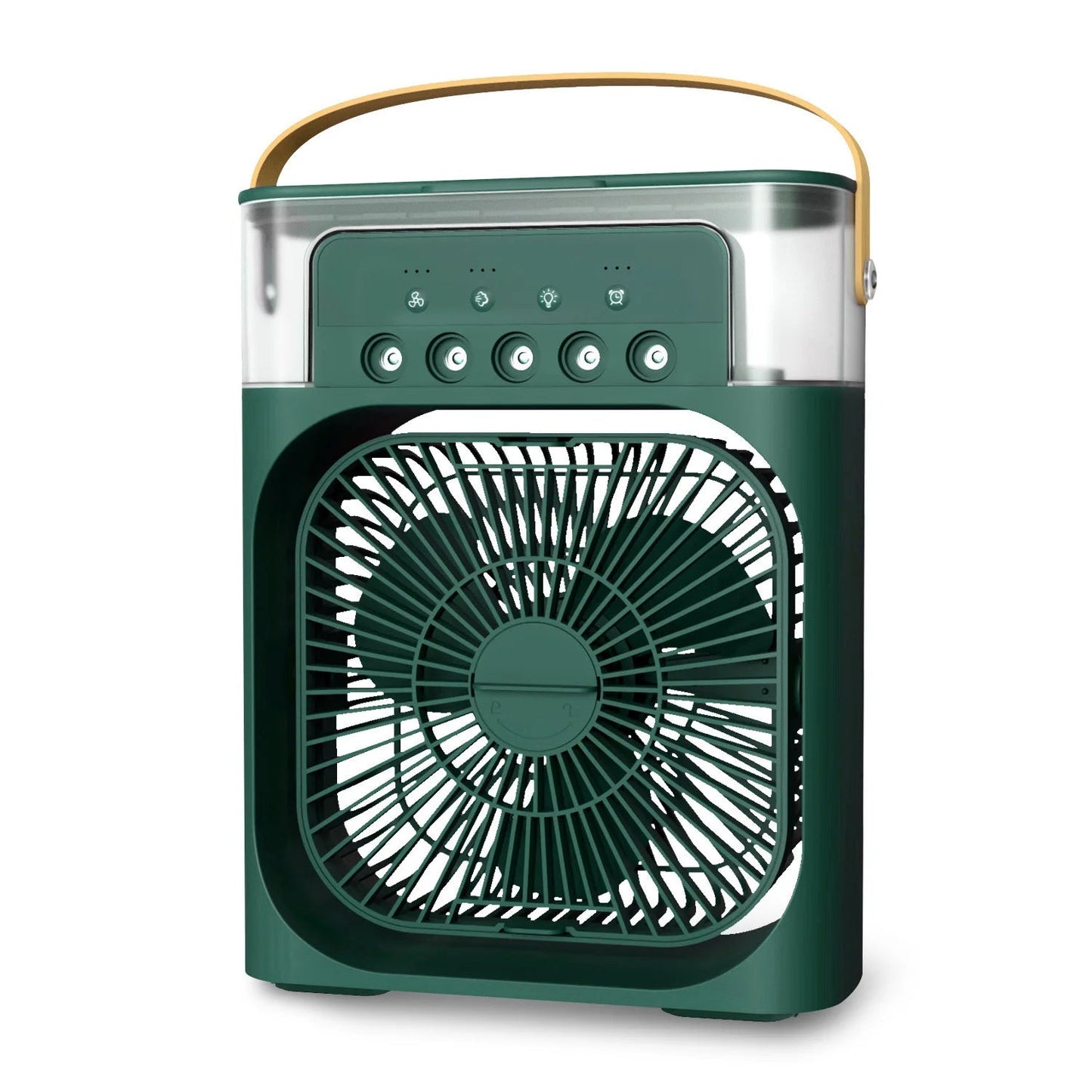 Portable 3-in-1 Air Cooler and Humidifier with Adjustable Fan Speeds