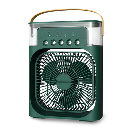 Portable 3-in-1 Air Cooler and Humidifier with Adjustable Fan Speeds