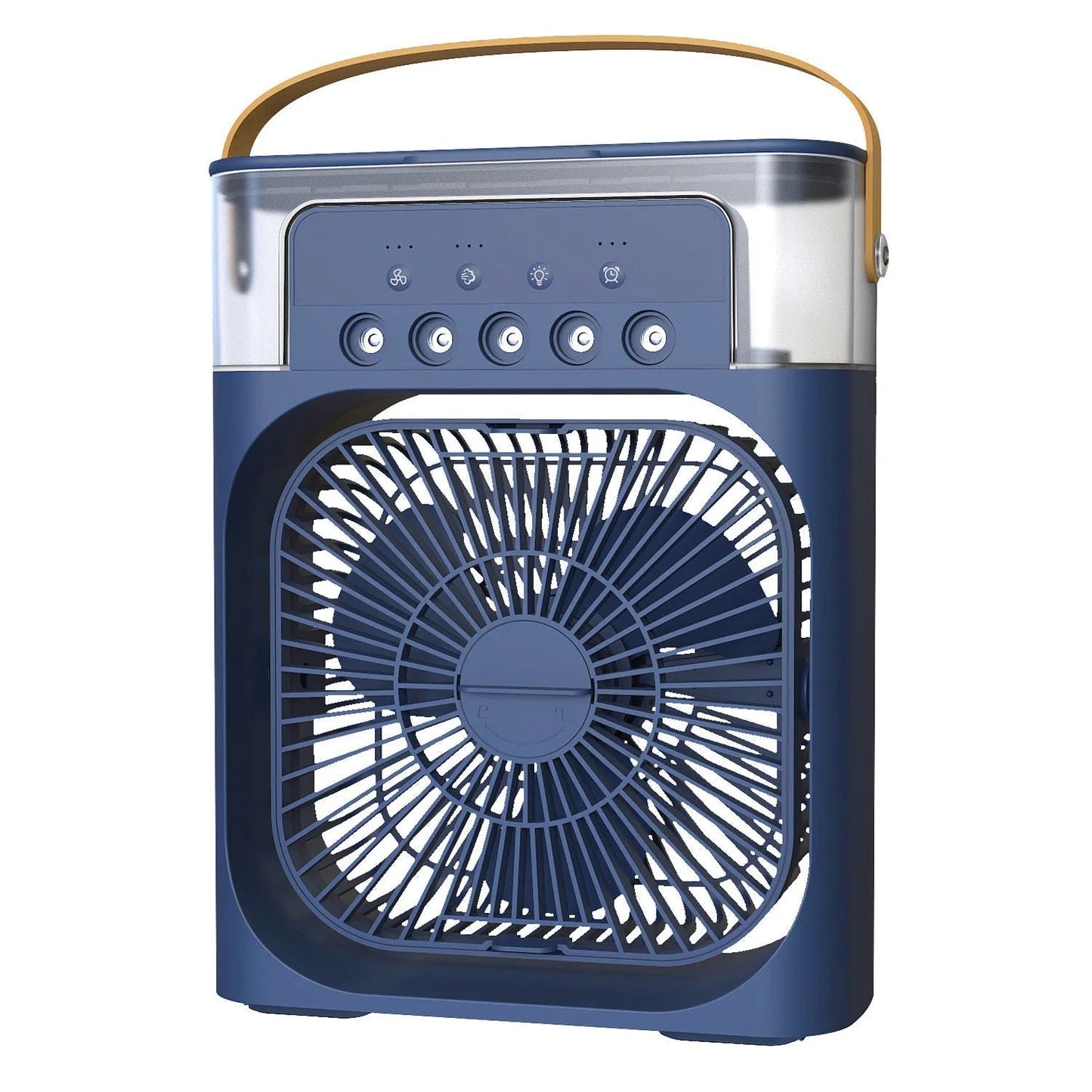 Portable 3-in-1 Air Cooler and Humidifier with Adjustable Fan Speeds
