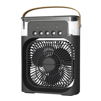 Portable 3-in-1 Air Cooler and Humidifier with Adjustable Fan Speeds