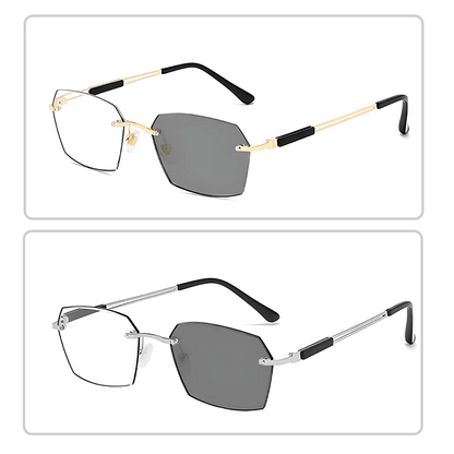 Adaptive Light-Filtering Reading Glasses with Blue Light Protection