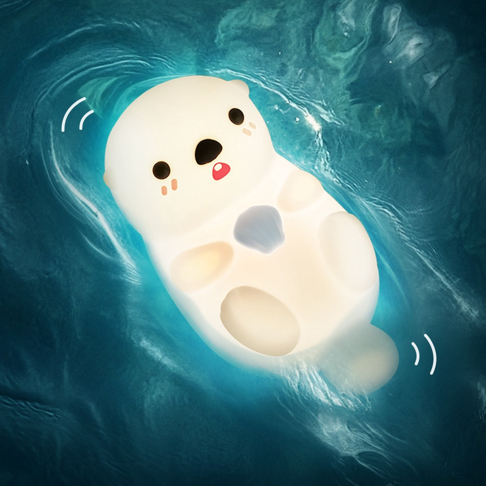 CozySea® Playful Otter LED Night Lamp - Perfect for Kids
