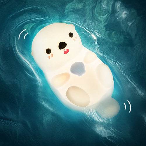 CozySea® Playful Otter LED Night Lamp - Perfect for Kids