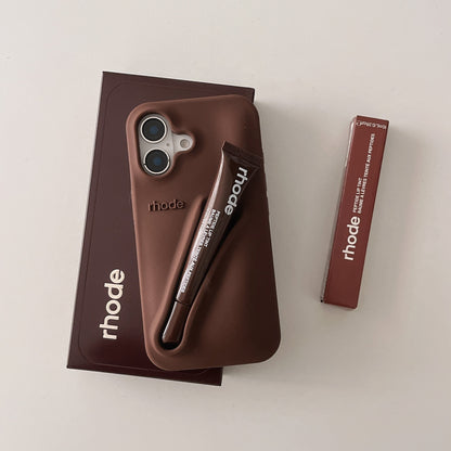3D Silicone Lipstick Phone Cover for iPhone