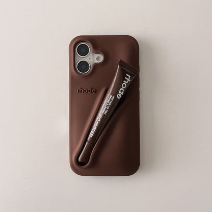 3D Silicone Lipstick Phone Cover for iPhone