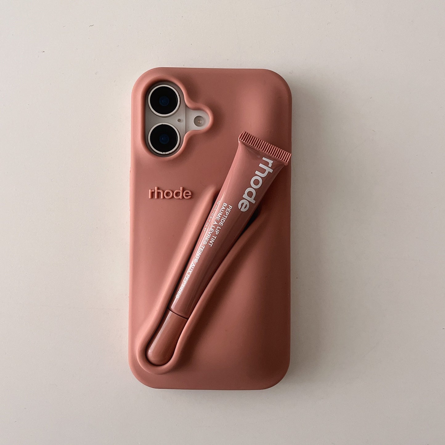 3D Silicone Lipstick Phone Cover for iPhone