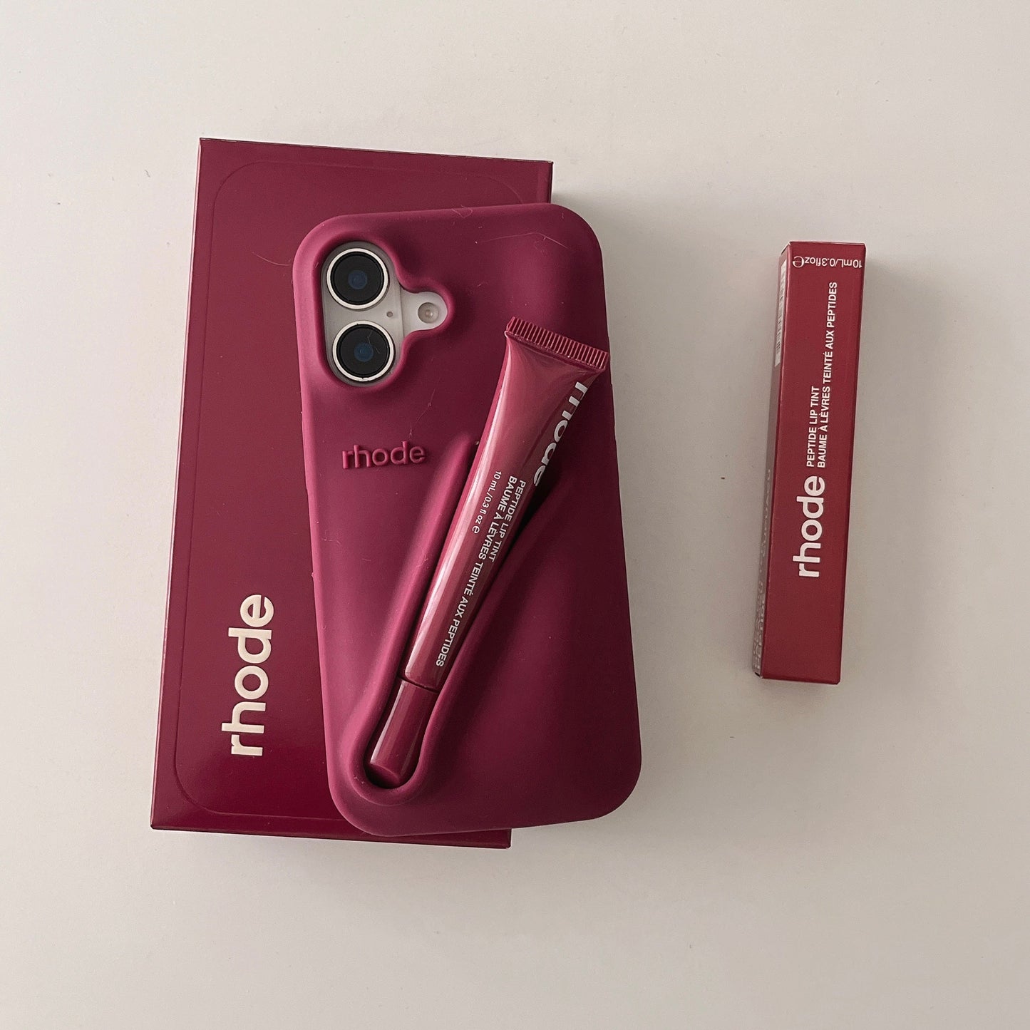 3D Silicone Lipstick Phone Cover for iPhone