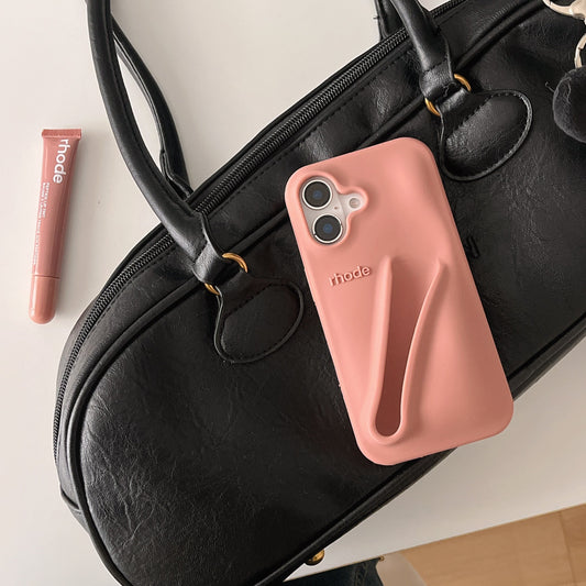 3D Silicone Lipstick Phone Cover for iPhone