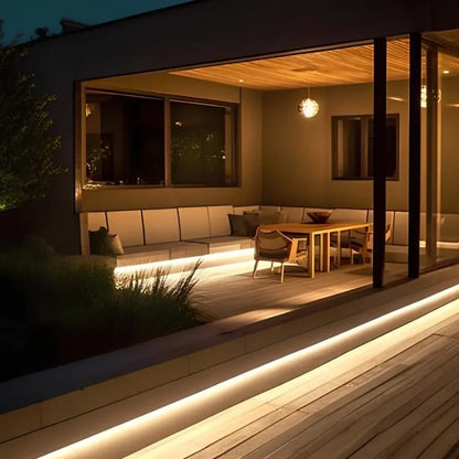 Weather-resistant LED Light with Motion Sensor – Flexible and Dimmable Strip