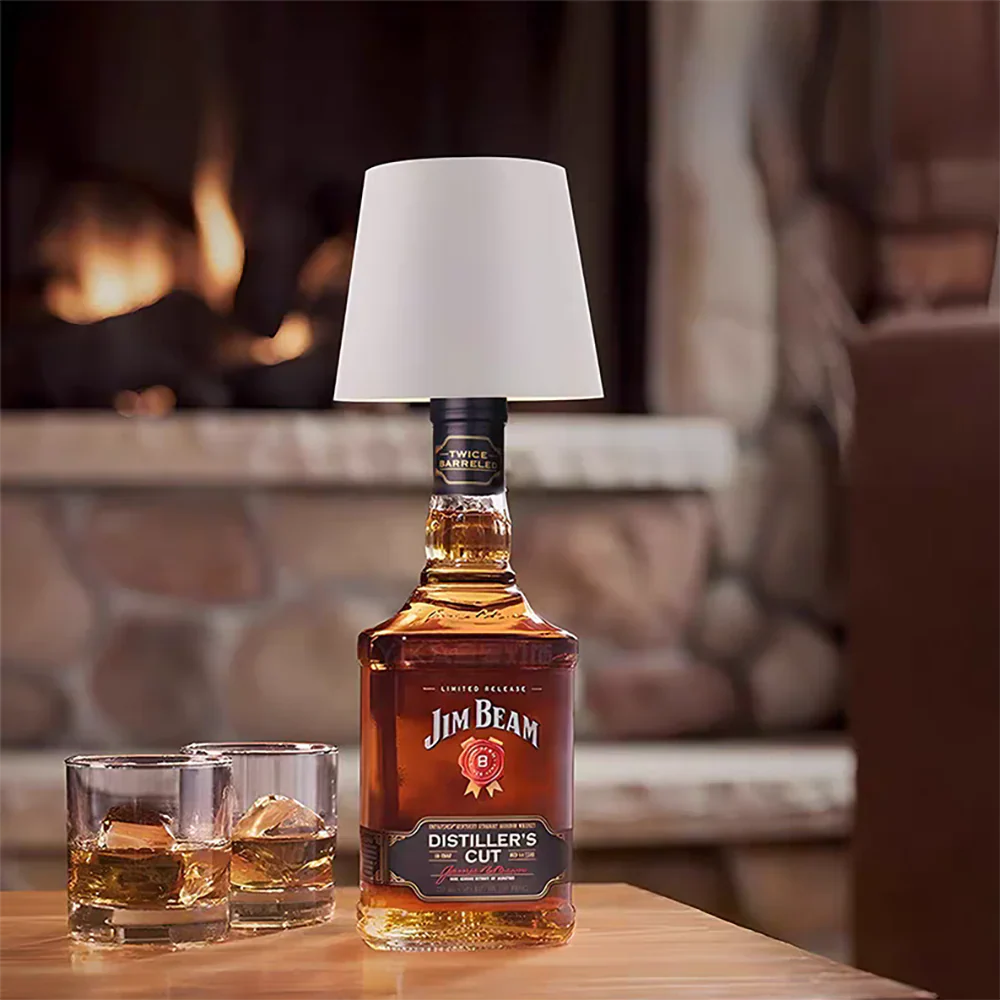 Adjustable Brightness Bottle Lamp - Portable USB LED Light