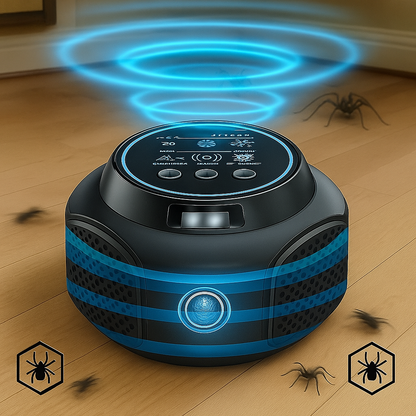 Ultrasonic Spider Repellent Plug-In – Safe, Silent, and Chemical-Free