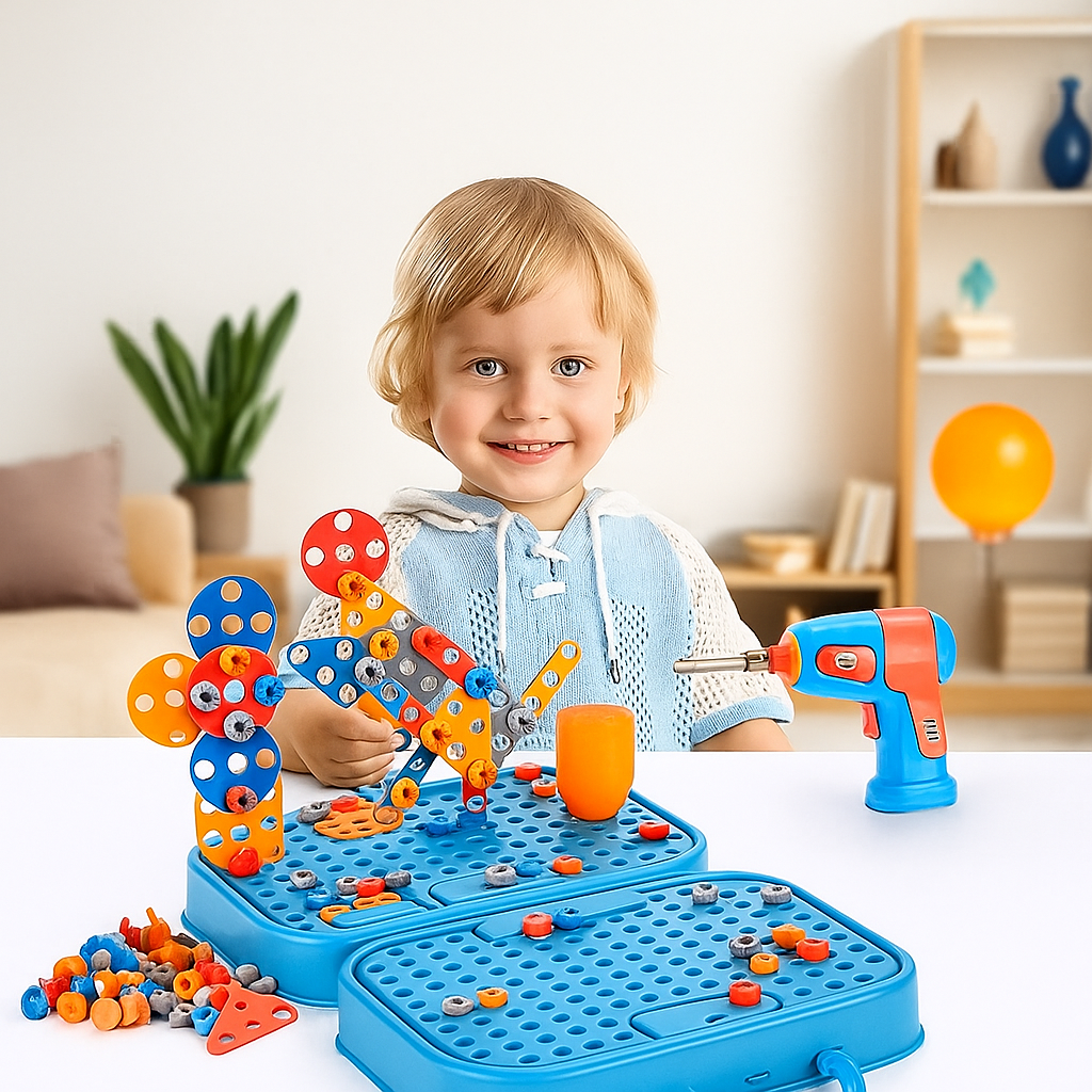 Creative Building Set for Kids - Dino Construction Toy