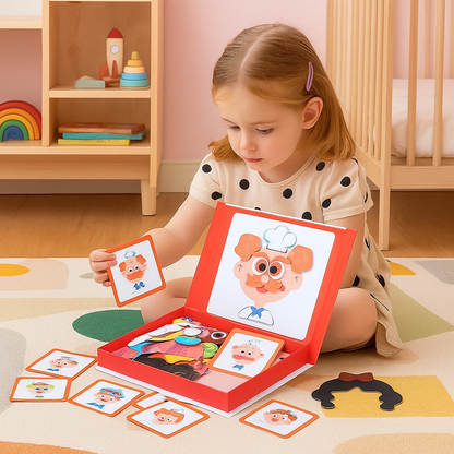 Educational Emotion Expression Puzzle for Kids